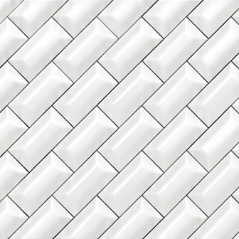 Diagonal offset tile layout
